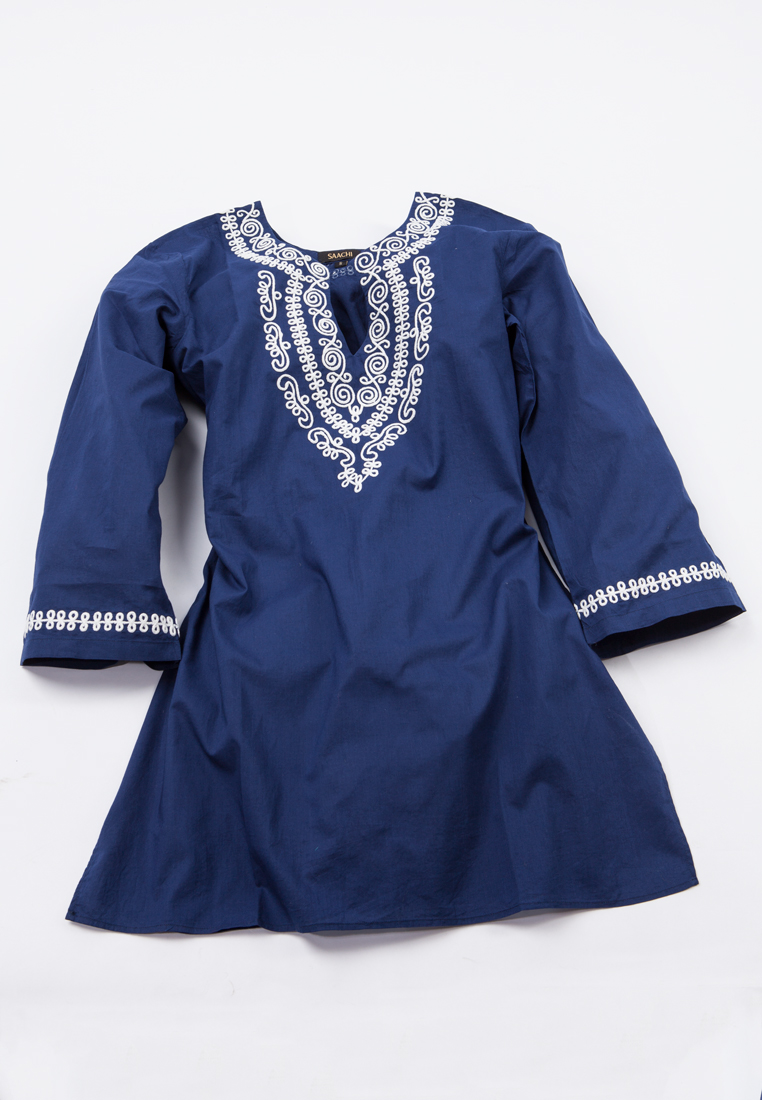 Ethno Tunika Shakti blau