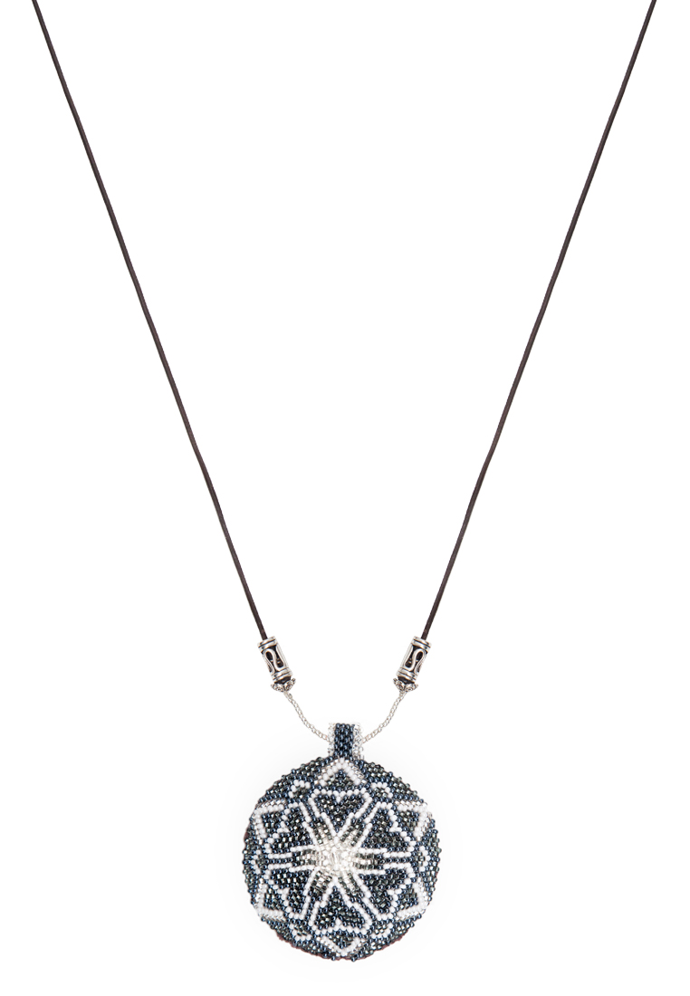 Ethno Kette Mandala silver