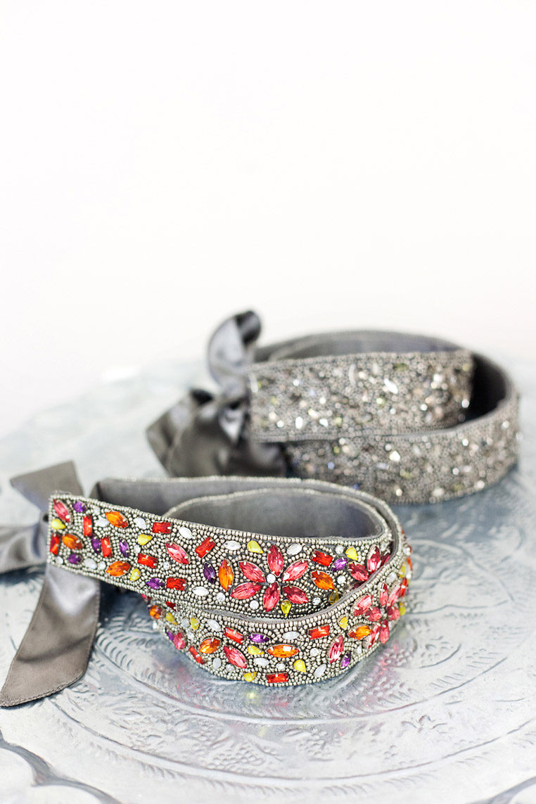 Vintage Strass-Bindegürtel Sunita